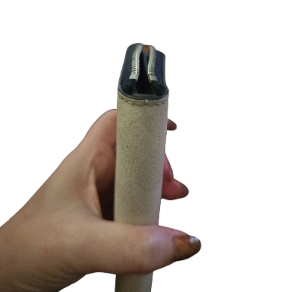 Coach Cream Wristlet Clutch - Picture 7 of 10